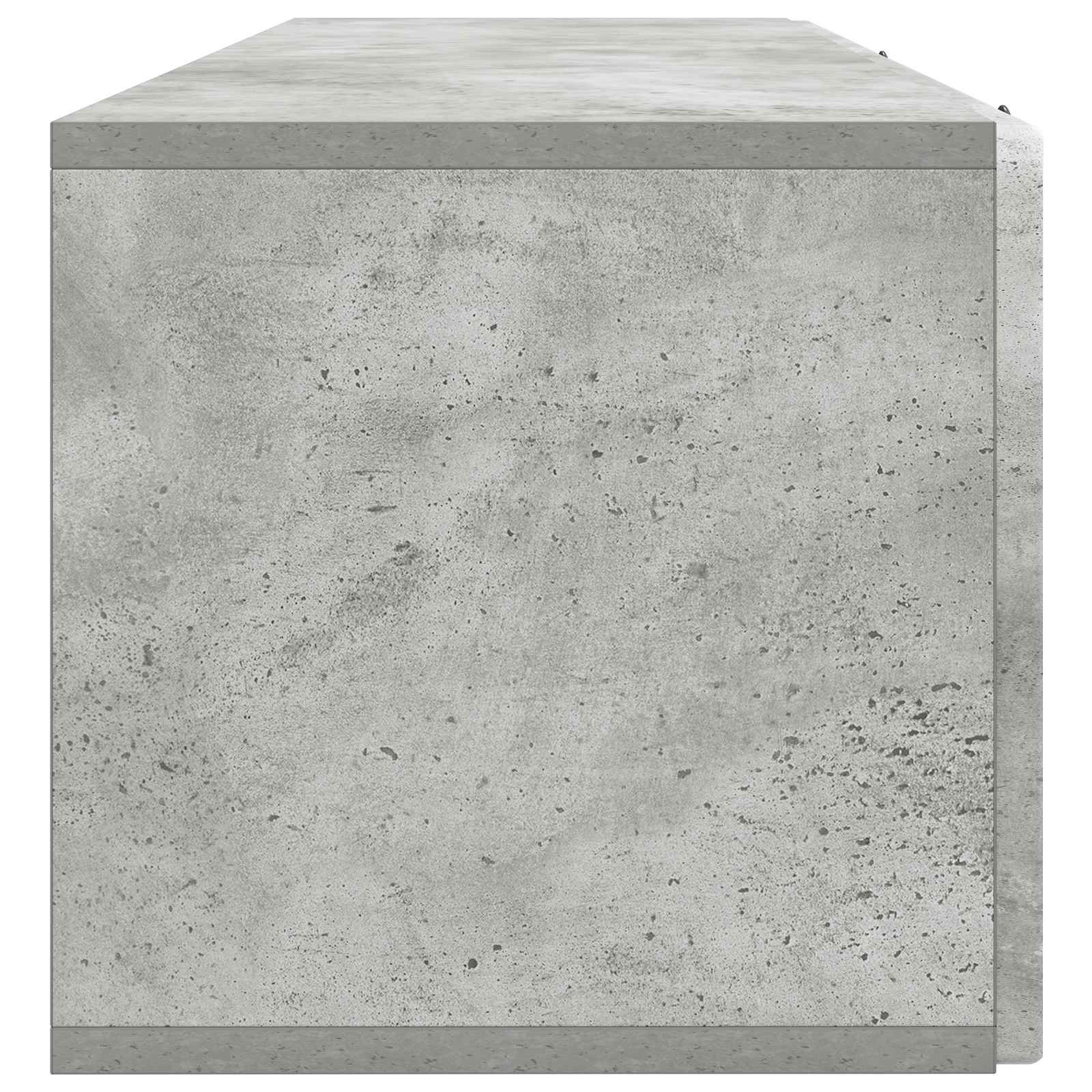 TV ormar za zid Betonska siva 98 x 31 x 30 cm Konstruirano drvo