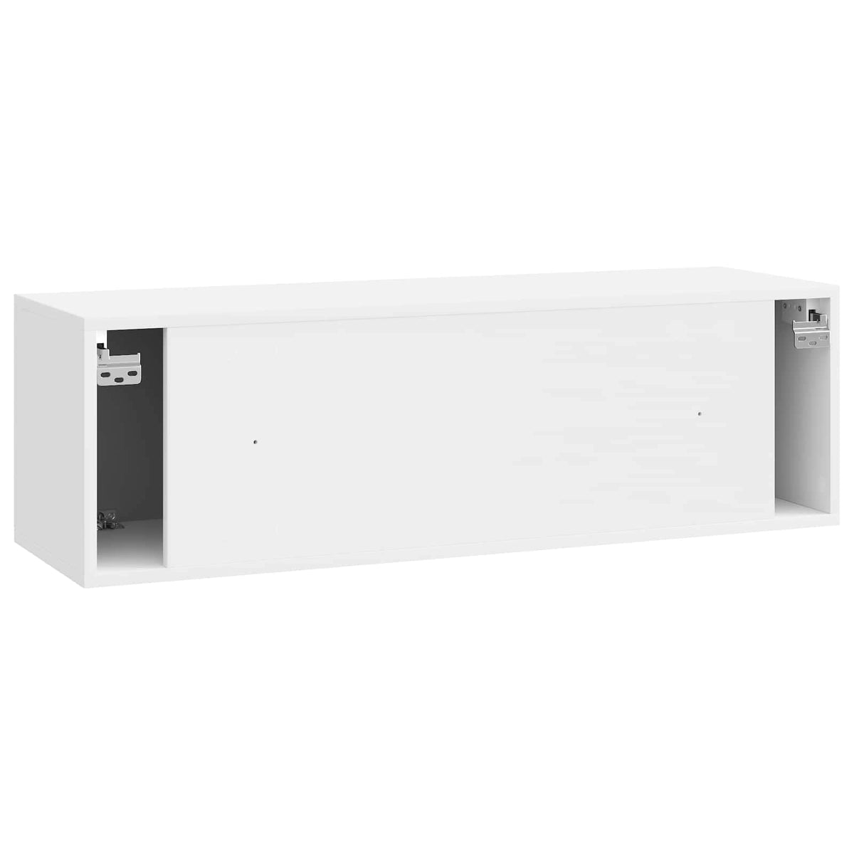 TV ormar za zid Zidne Bijela visokog sjaja 98 x 31 x 30 cm