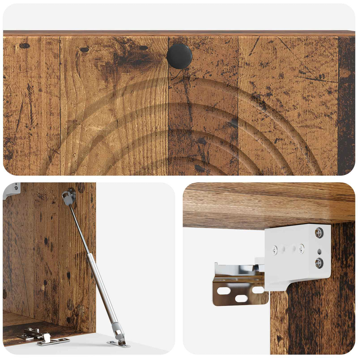 TV ormar za zid Staro drvo 98 x 31 x 30 cm Konstruirano drvo