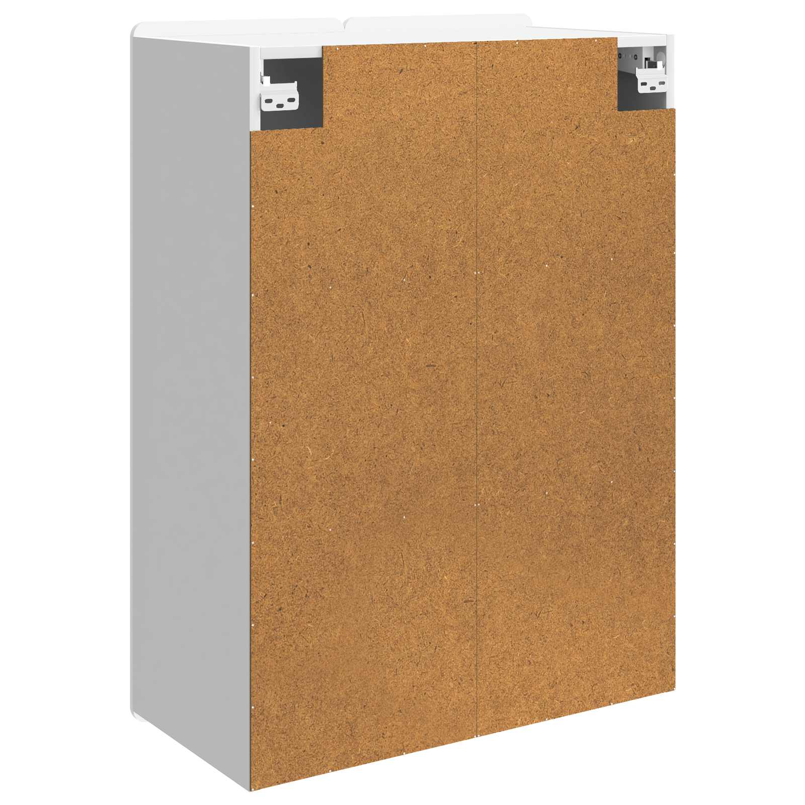 Ormar za montažu na zid Bijela visokog sjaja 66 x 34,5 x 92 cm