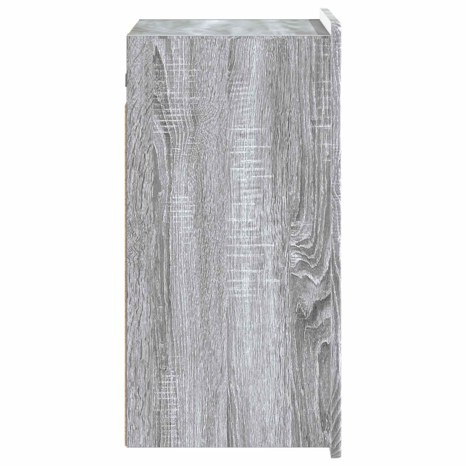Ormar za montažu na zid Siva Sonoma 59 x 31 x 64 cm