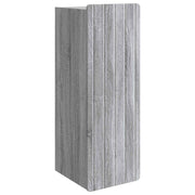 Ormar za montažu na zid Siva Sonoma 33 x 34,5 x 94 cm