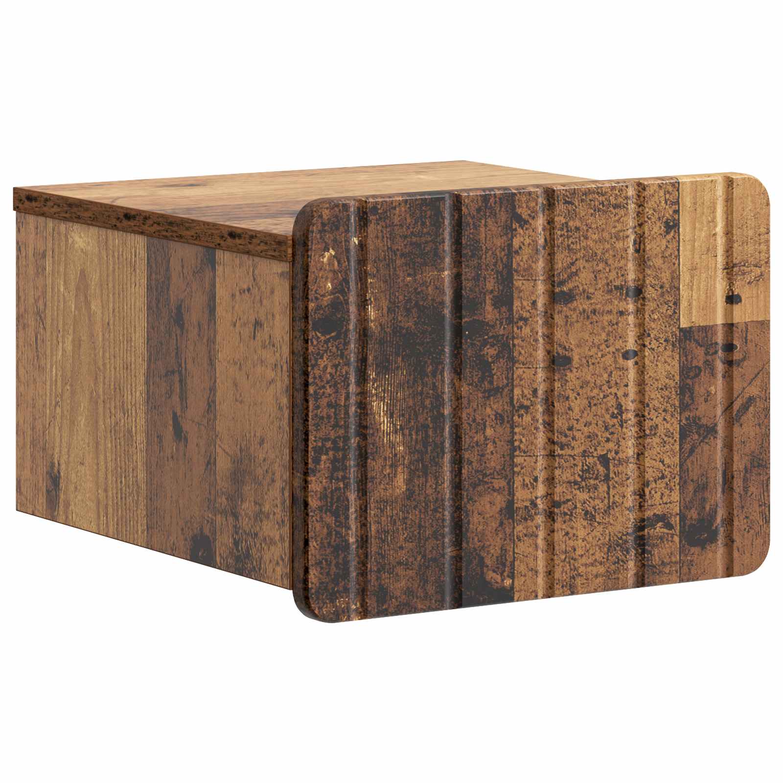 Noćni ormarić za montažu na zid Staro drvo 33 x 34,5 x 24 cm