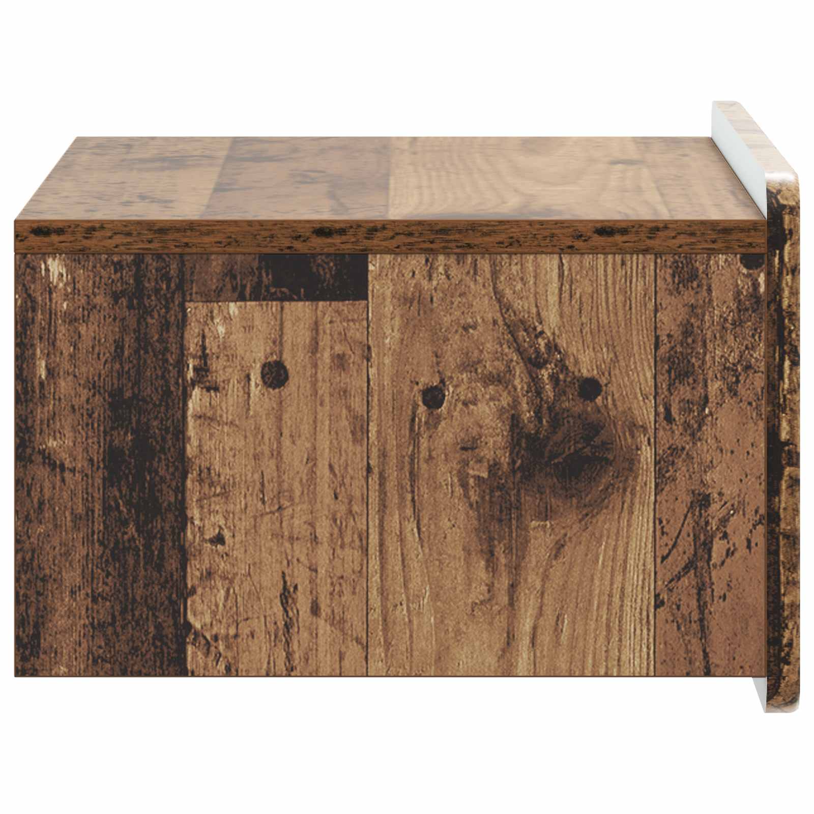 Noćni ormarić za montažu na zid Staro drvo 49 x 34,5 x 24 cm