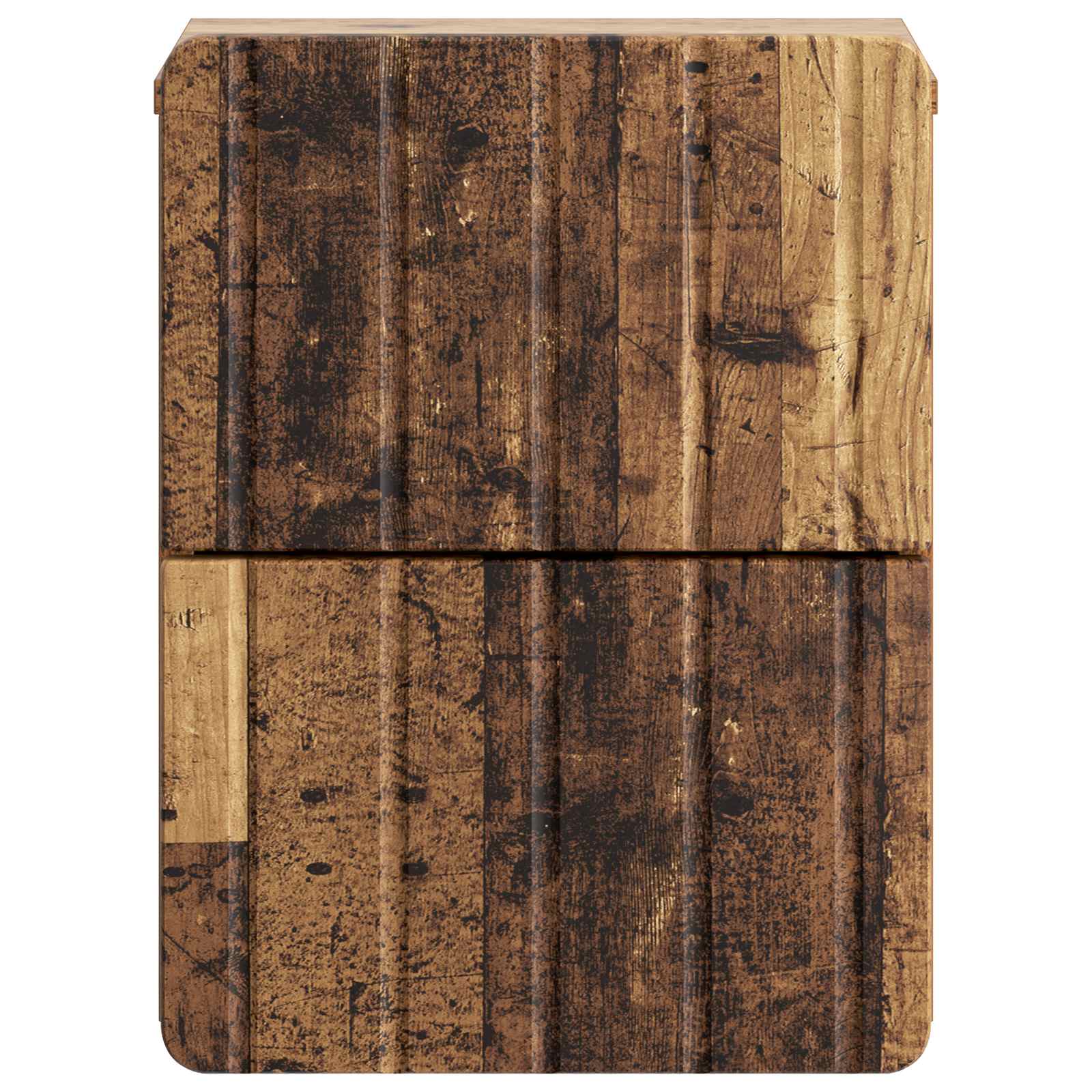 Noćni ormarić za montažu na zid Staro drvo 33 x 34,5 x 43 cm