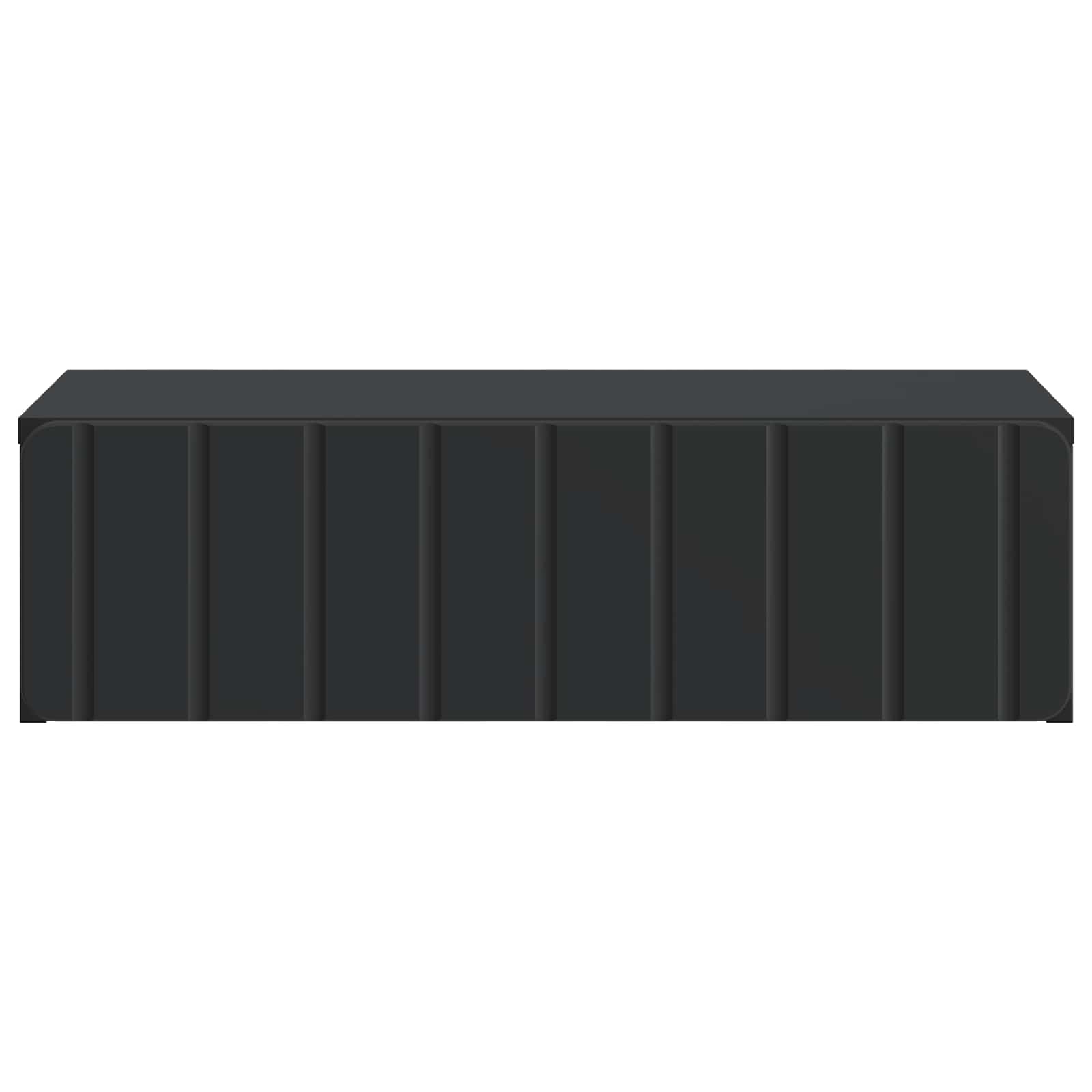Stolna montirana na zid Crna 59 x 34,5 x 17 cm