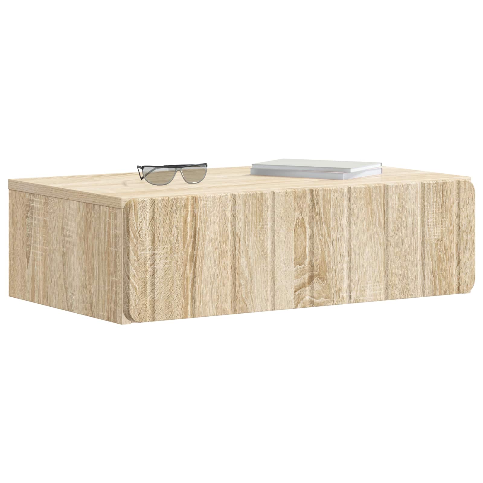 Stolna montirana na zid Hrast sonoma 59 x 34,5 x 17 cm