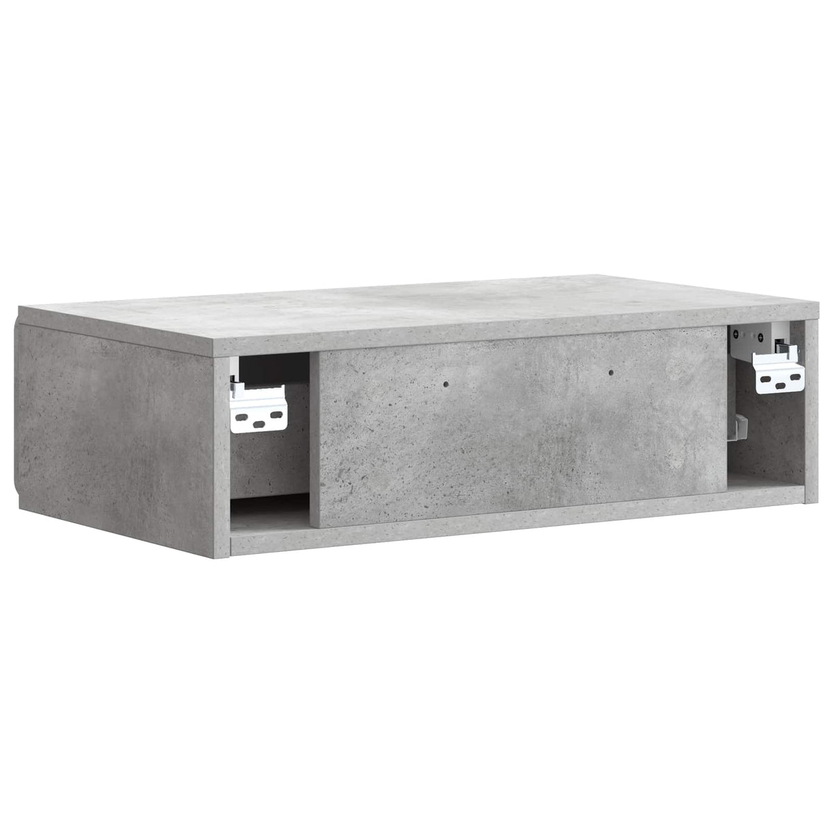 Stolna montirana na zid Betonska siva 59 x 34,5 x 17 cm
