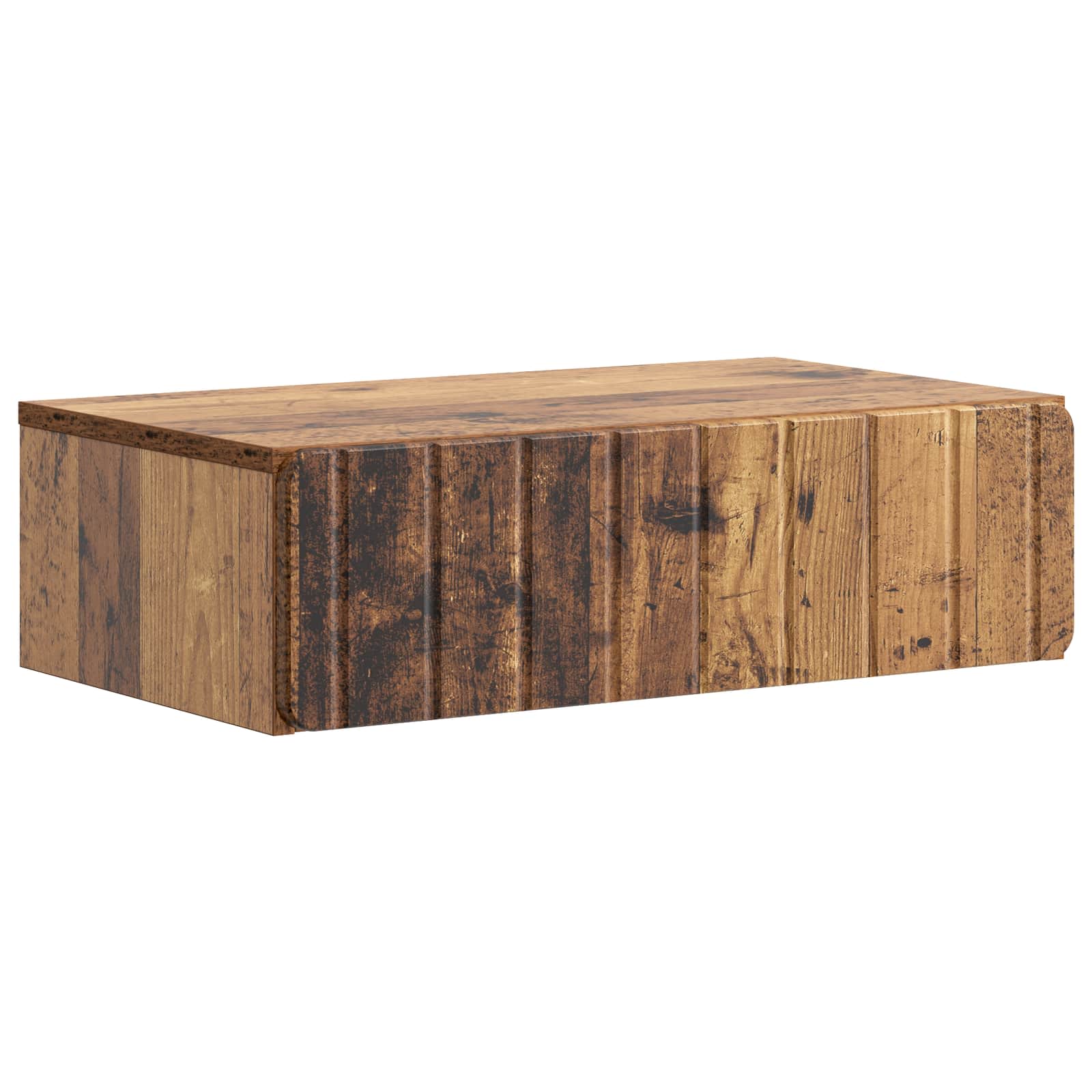 Stolna montirana na zid Staro drvo 59 x 34,5 x 17 cm