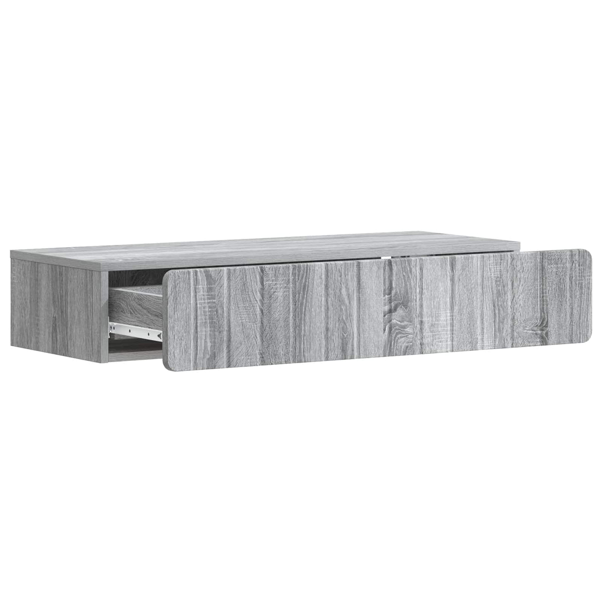 Stolna montirana na zid Siva sonoma 87,5 x 34,5 x 17 cm