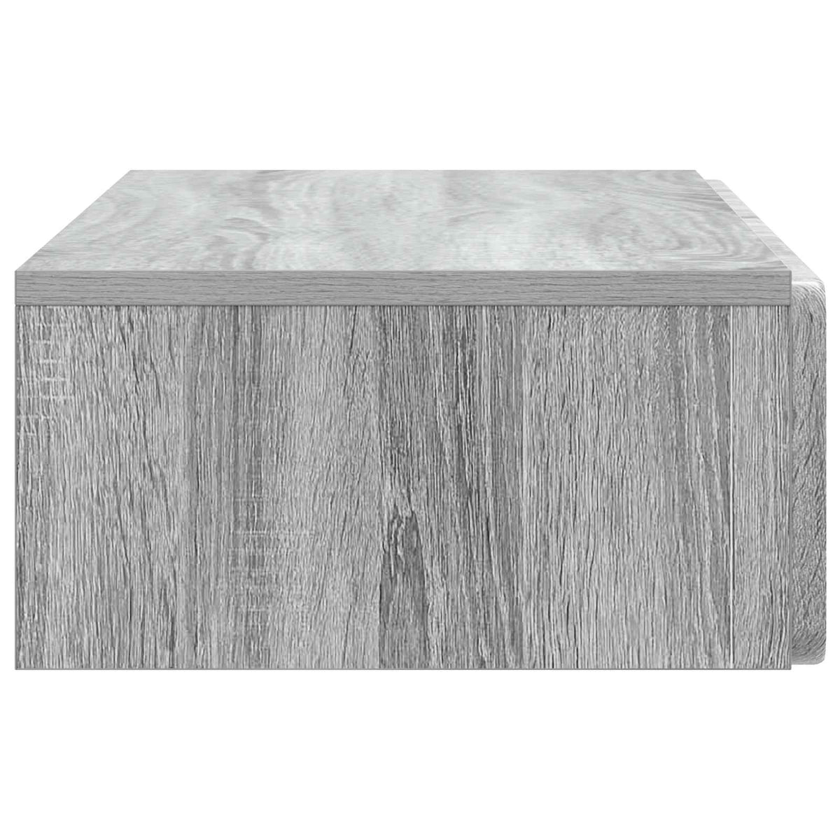 Stolna montirana na zid Siva sonoma 87,5 x 34,5 x 17 cm