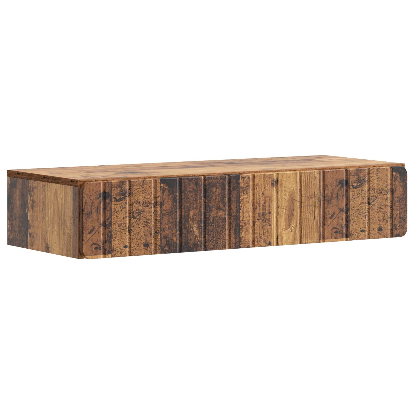 Stolna montirana na zid Staro drvo 87,5 x 34,5 x 17 cm