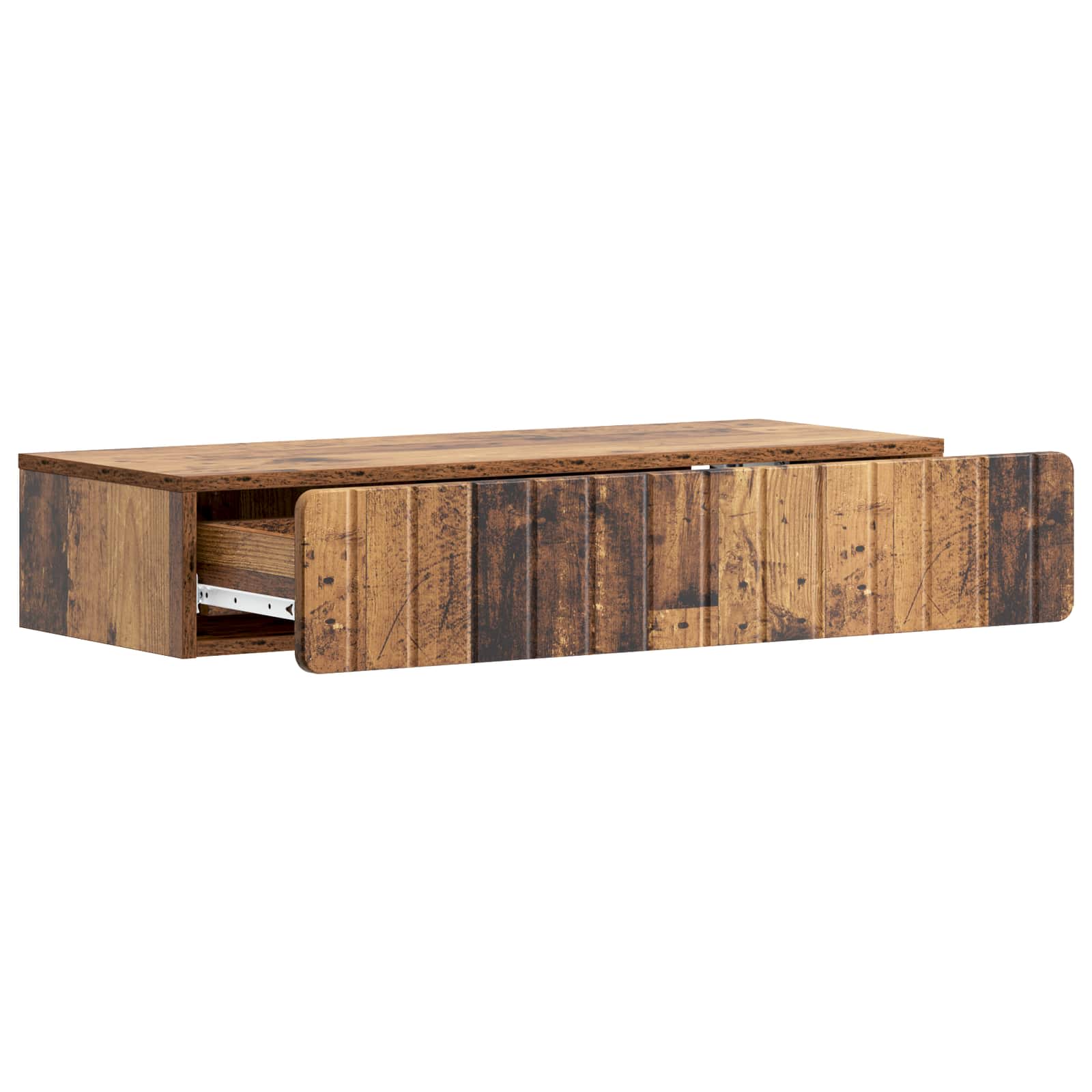 Stolna montirana na zid Staro drvo 87,5 x 34,5 x 17 cm