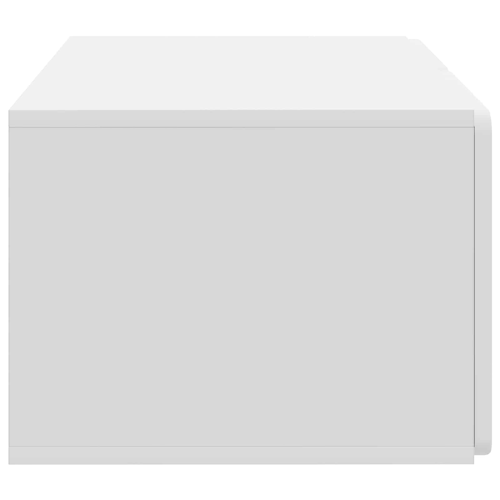 TV ormar za zid Bijela 59,5 x 41 x 30 cm Konstruirano drvo