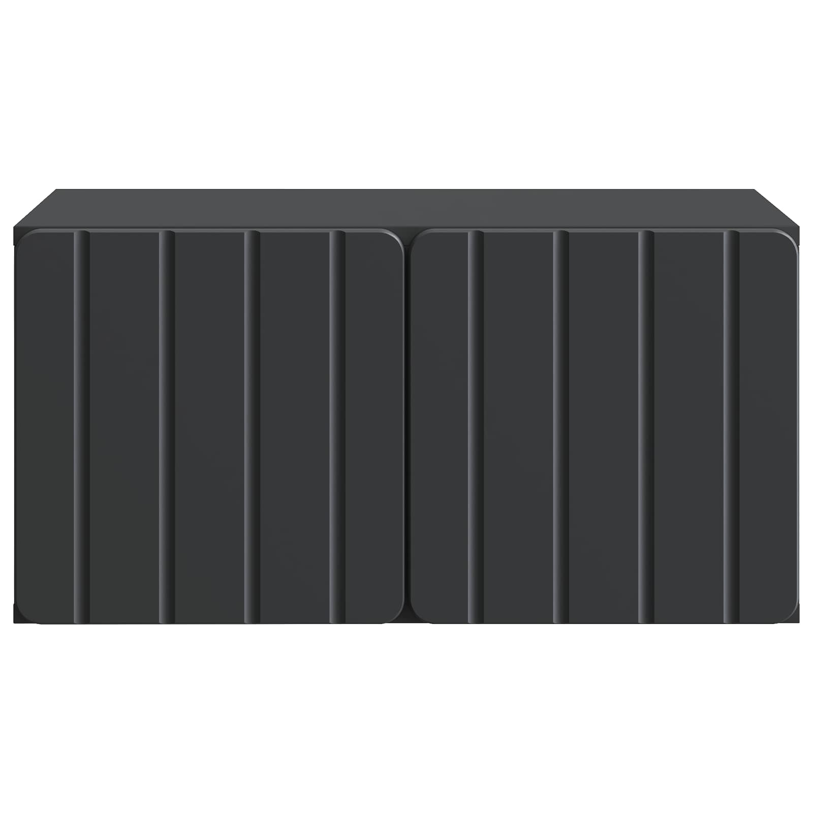 TV ormar za zid Zidne Crna 59,5 x 41 x 30 cm Konstruirano drvo