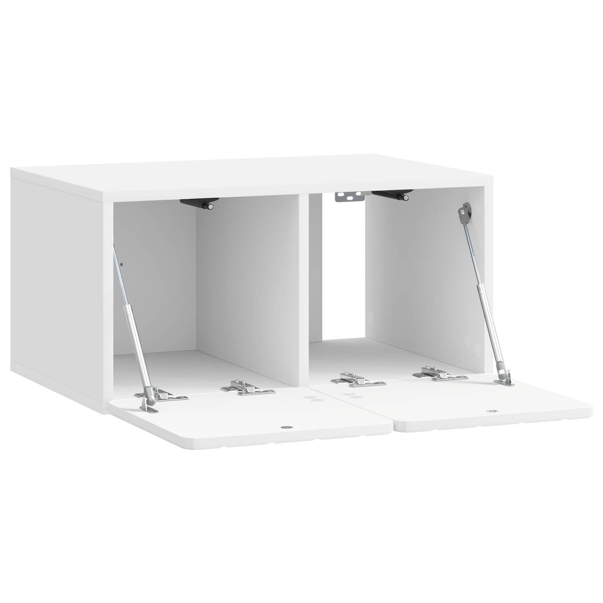 TV ormar za zid Zidne Bijela visokog sjaja 59,5 x 41 x 30 cm