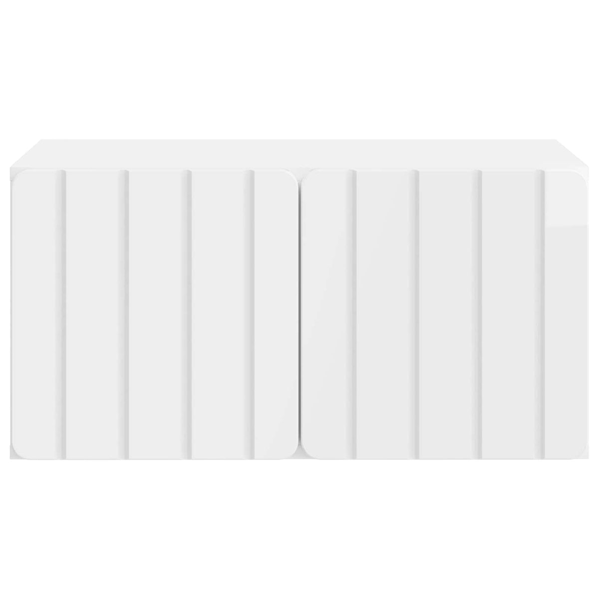 TV ormar za zid 59,5 x 41 x 30 cm Bijela visokog sjaja