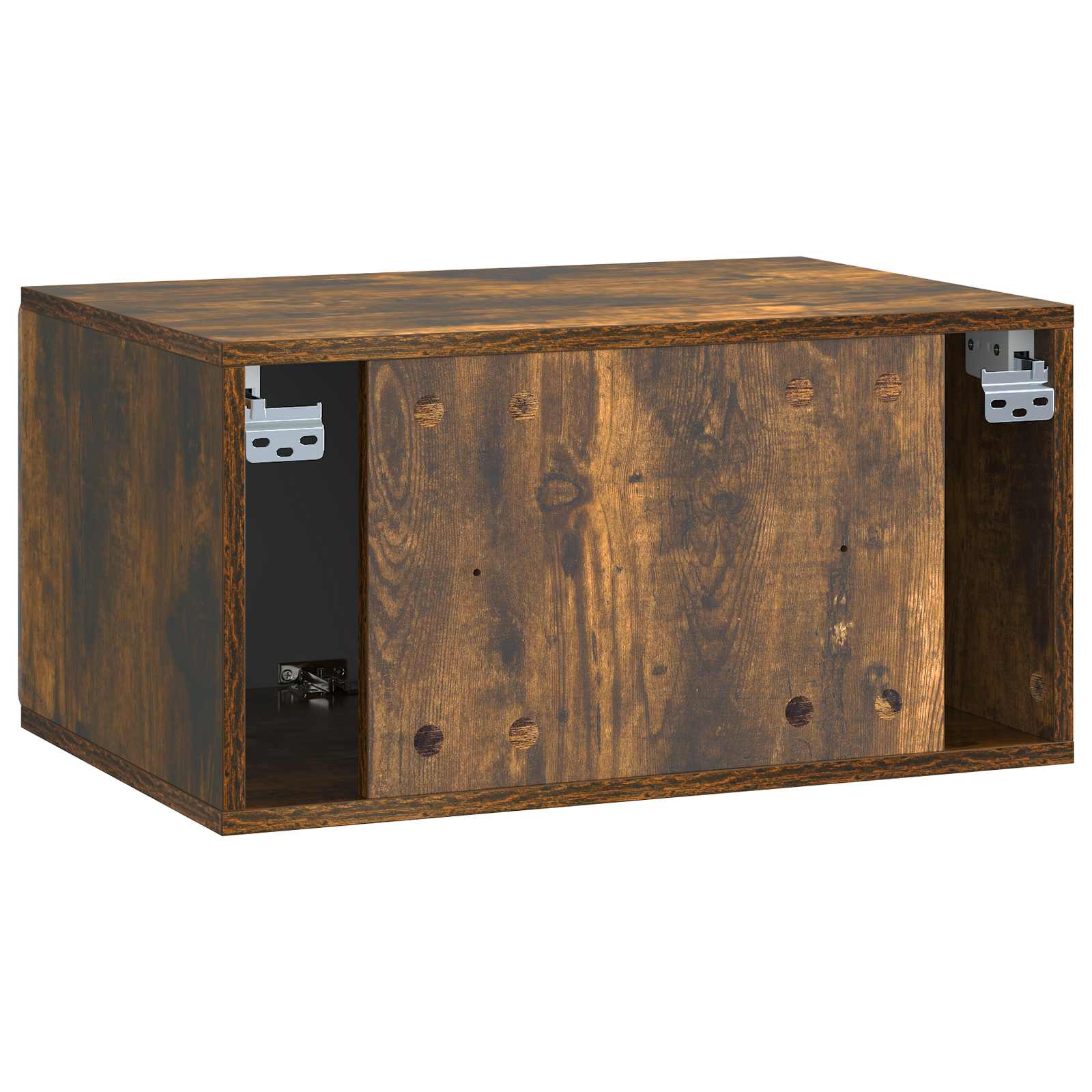 TV ormar za zid 59,5 x 41 x 30 cm Dimljeni hrast