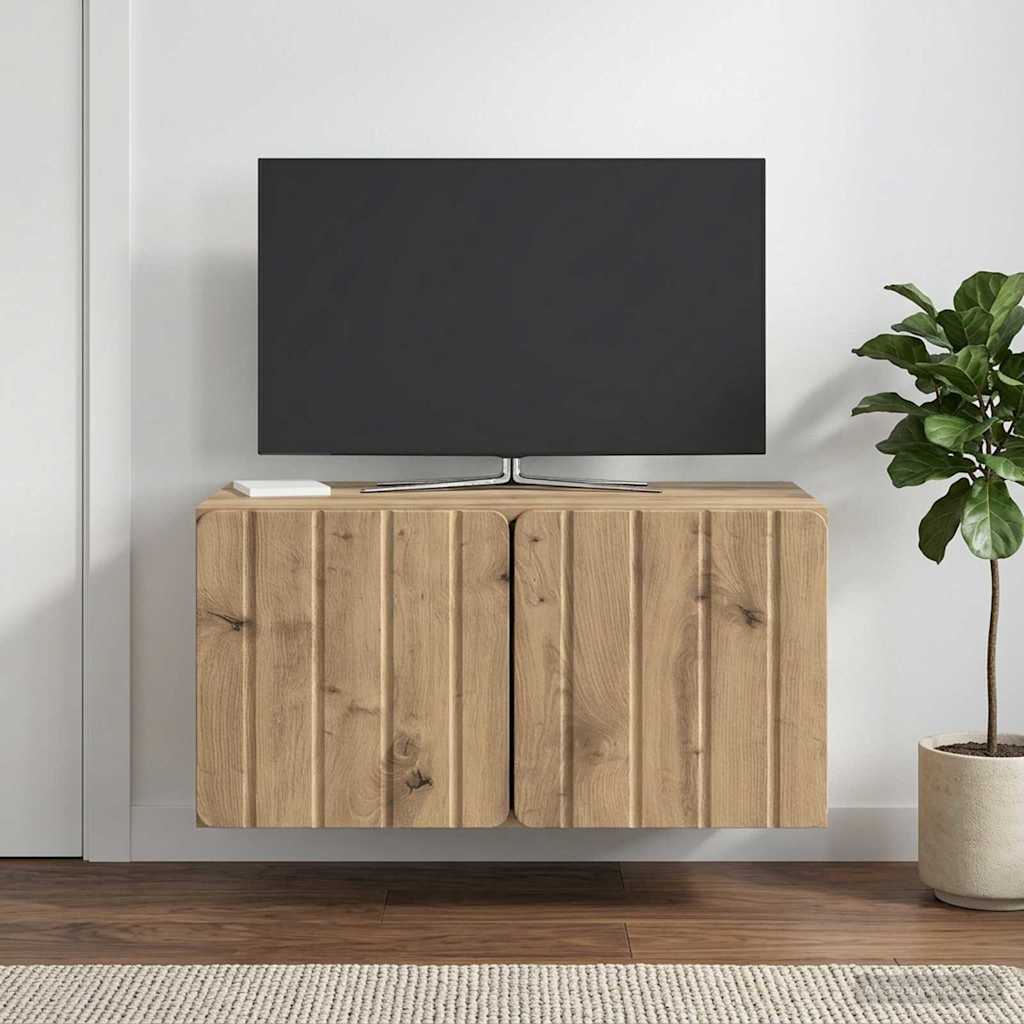 TV ormar za zid 59,5 x 41 x 30 cm Hrast artisan