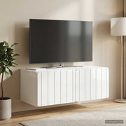 TV ormar za zid 78,5 x 41 x 30 cm Bijela visokog sjaja