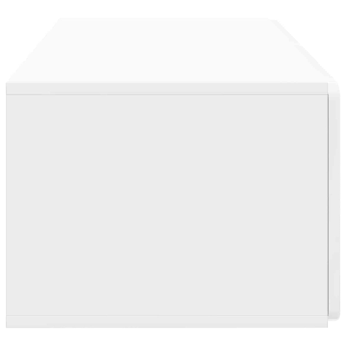 TV ormar za zid Zidne Bijela visokog sjaja 78,5 x 41 x 30 cm
