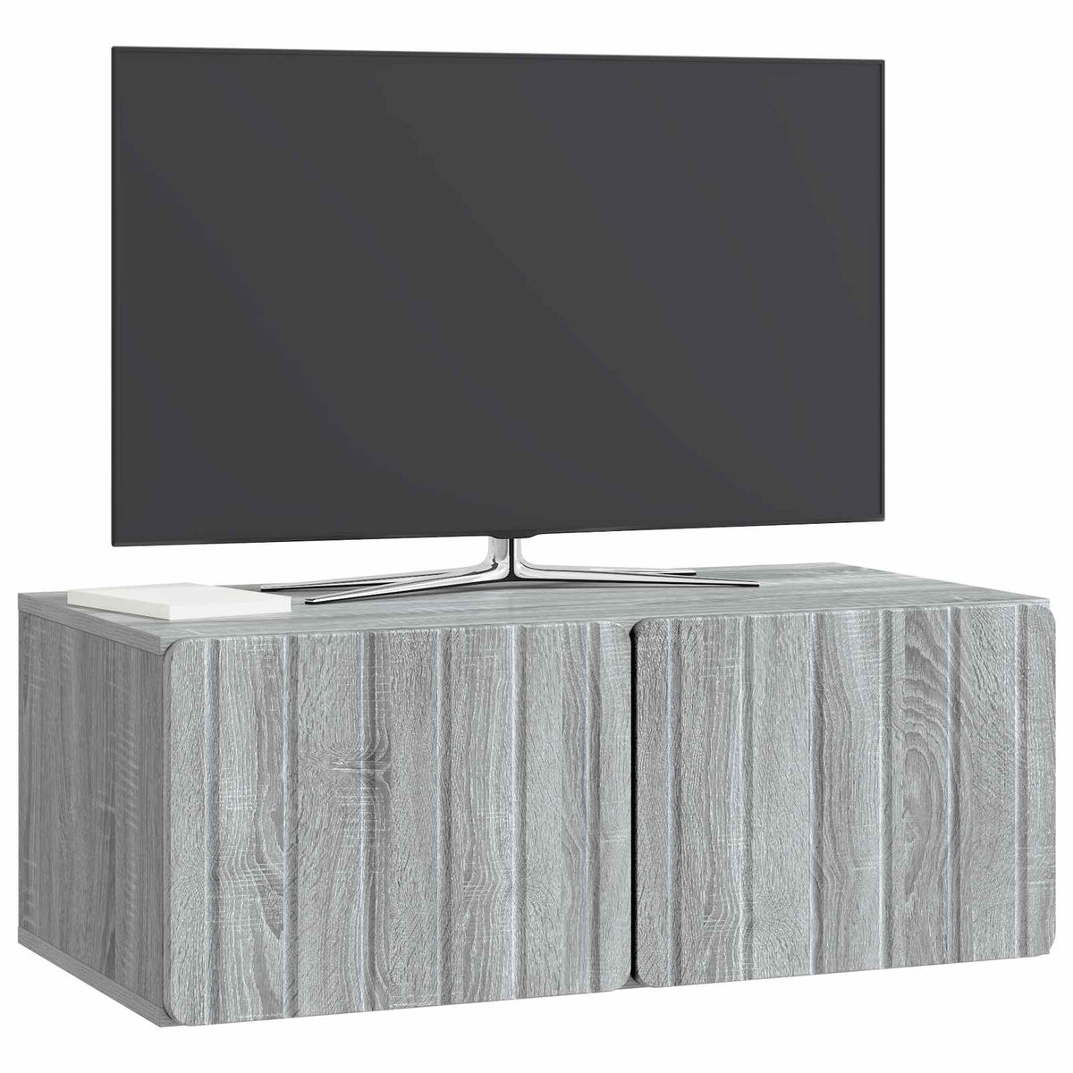 TV ormar za zid 78,5 x 41 x 30 cm Siva Sonoma Konstruirano drvo
