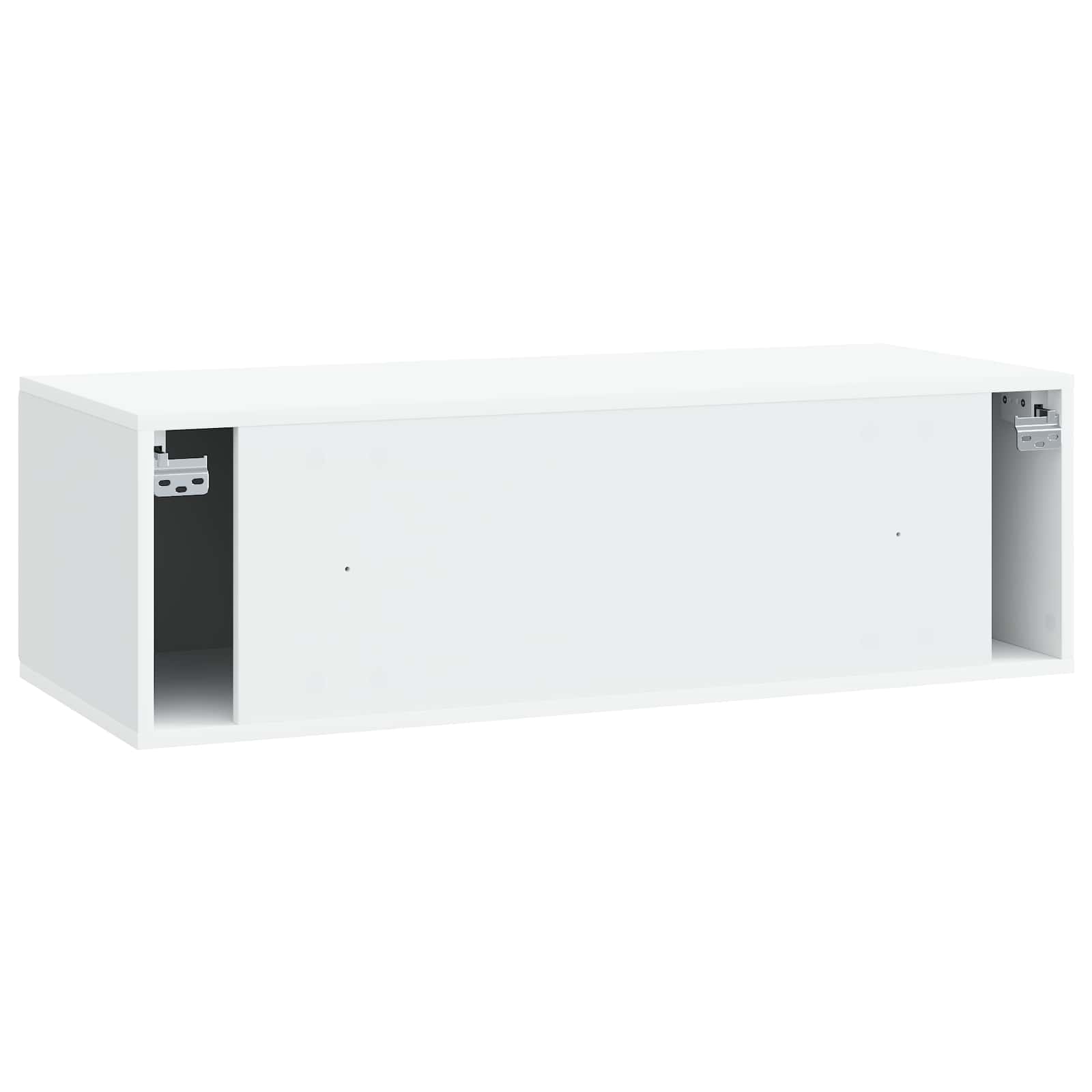 TV ormar za zid Zidne Bijela 98 x 41 x 30 cm Konstruirano drvo