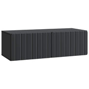 TV ormar za zid Zidne Crna 98 x 41 x 30 cm Konstruirano drvo