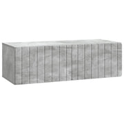 TV ormar za zid Betonska siva 98 x 41 x 30 cm Konstruirano drvo