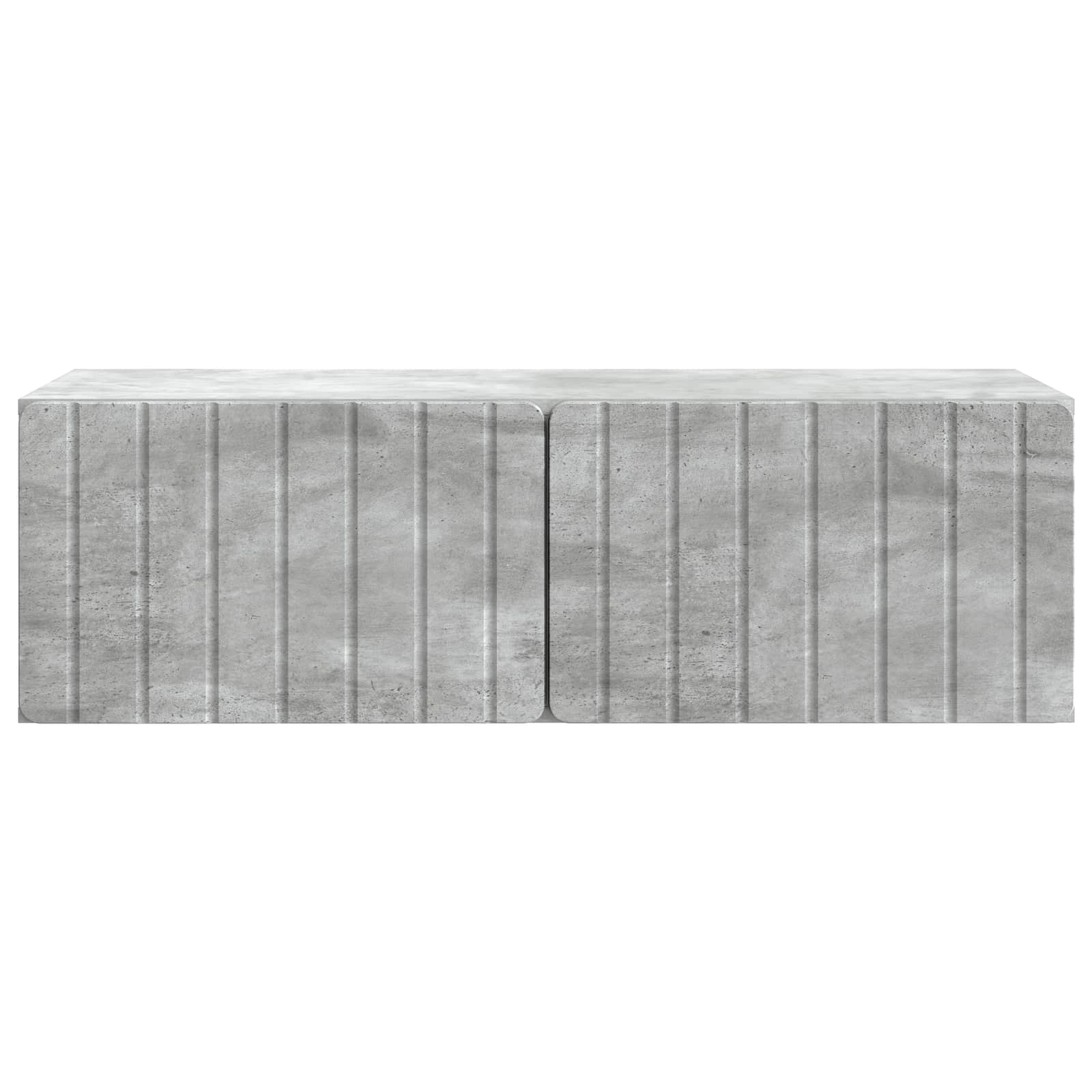 TV ormar za zid Betonska siva 98 x 41 x 30 cm Konstruirano drvo