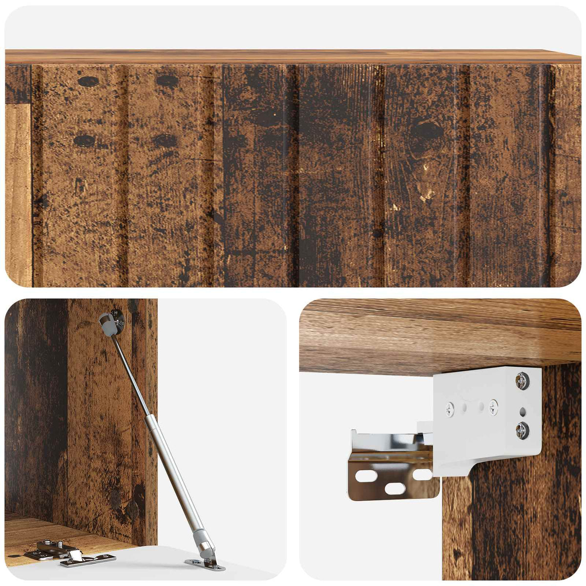 TV ormar za zid Staro drvo 98 x 41 x 30 cm Konstruirano drvo