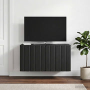 TV ormar za zid 59,5 x 31 x 30 cm Crna Konstruirano drvo