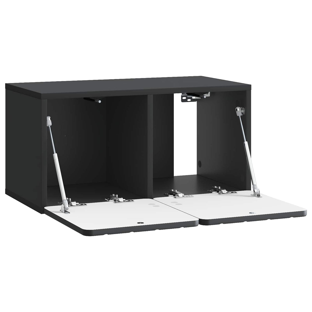 TV ormar za zid Zidne Crna 59,5 x 31 x 30 cm Konstruirano drvo
