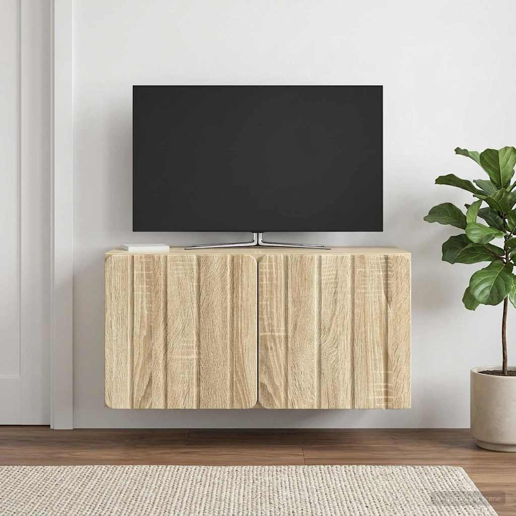 TV ormar za zid 59,5 x 31 x 30 cm Hrast sonoma