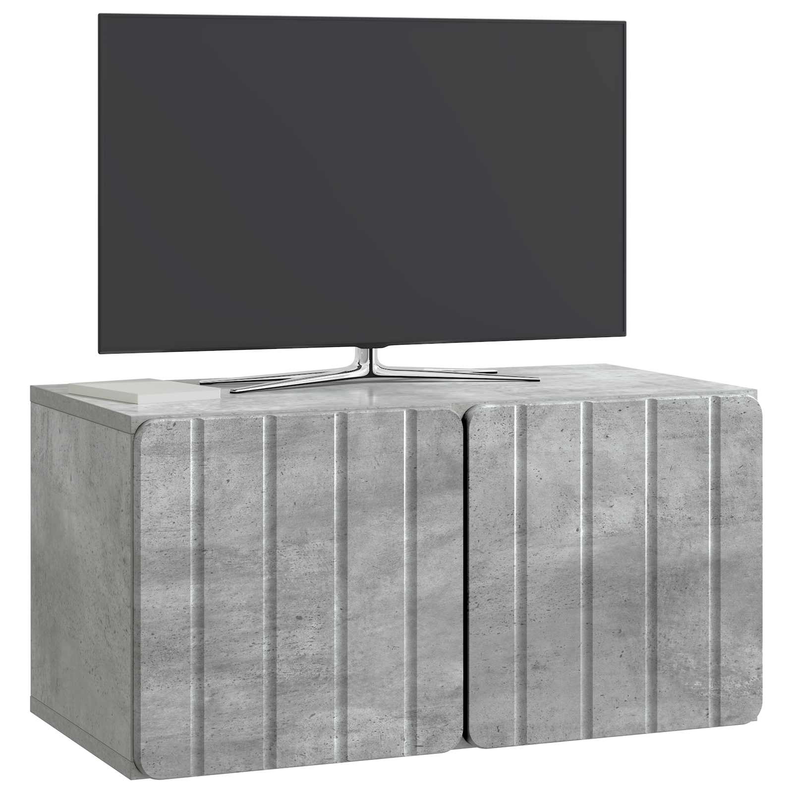 TV ormar za zid Zidne Betonska siva 59,5 x 31 x 30 cm
