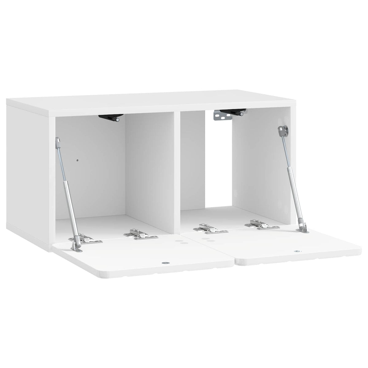 TV ormar za zid Zidne Bijela visokog sjaja 59,5 x 31 x 30 cm