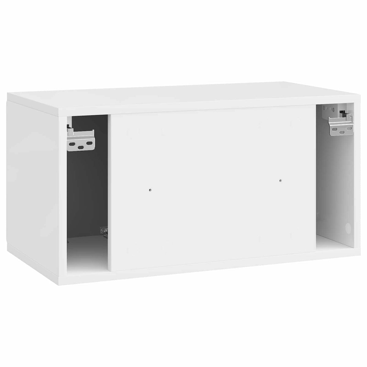 TV ormar za zid Zidne Bijela visokog sjaja 59,5 x 31 x 30 cm