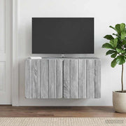 TV ormar za zid 59,5 x 31 x 30 cm Siva Sonoma Konstruirano drvo