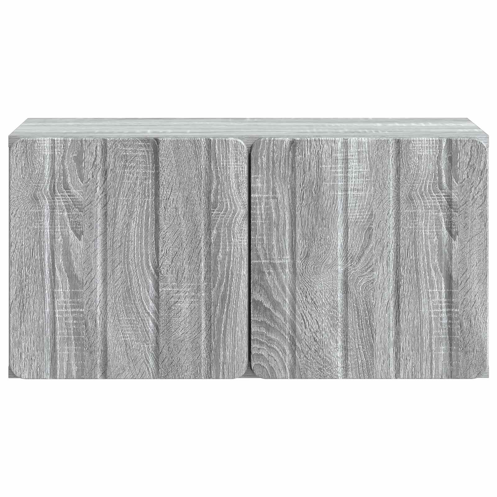 TV ormar za zid 59,5 x 31 x 30 cm Siva Sonoma Konstruirano drvo