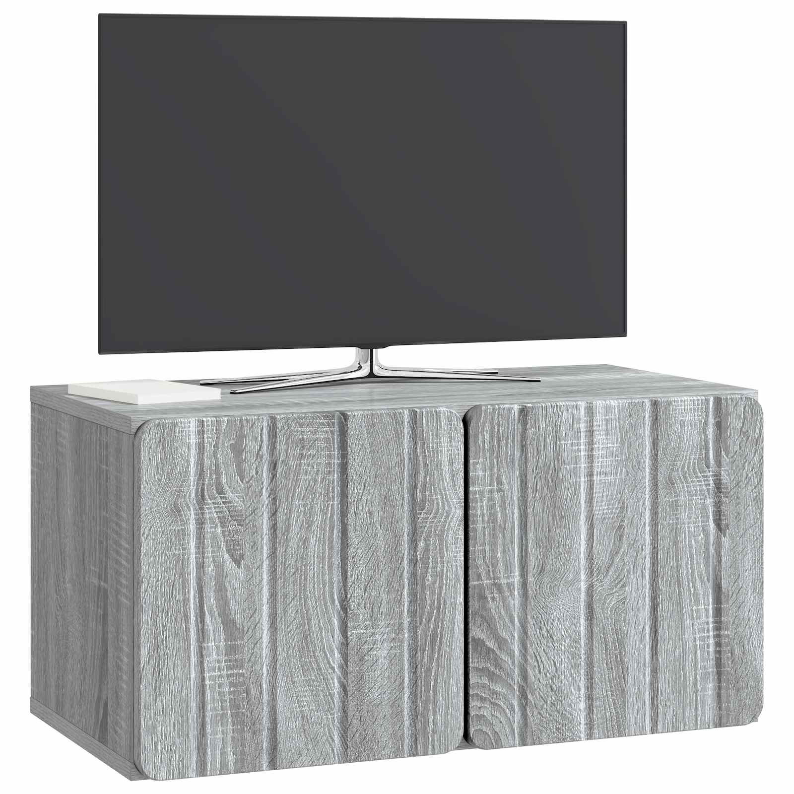 TV ormar za zid Siva sonoma 59,5 x 31 x 30 cm Konstruirano drvo