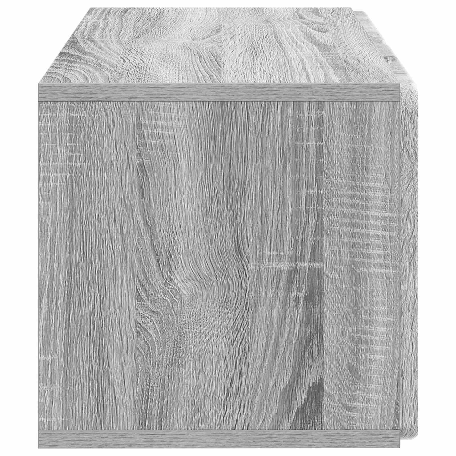 TV ormar za zid Siva sonoma 59,5 x 31 x 30 cm Konstruirano drvo