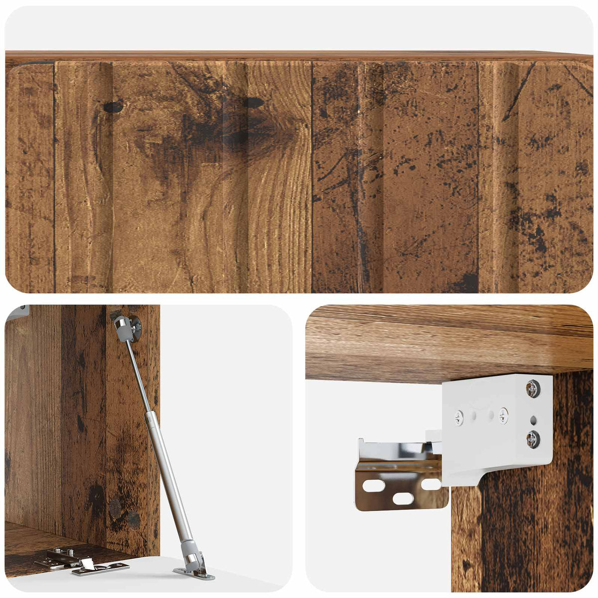 TV ormar za zid Staro drvo 59,5 x 31 x 30 cm Konstruirano drvo