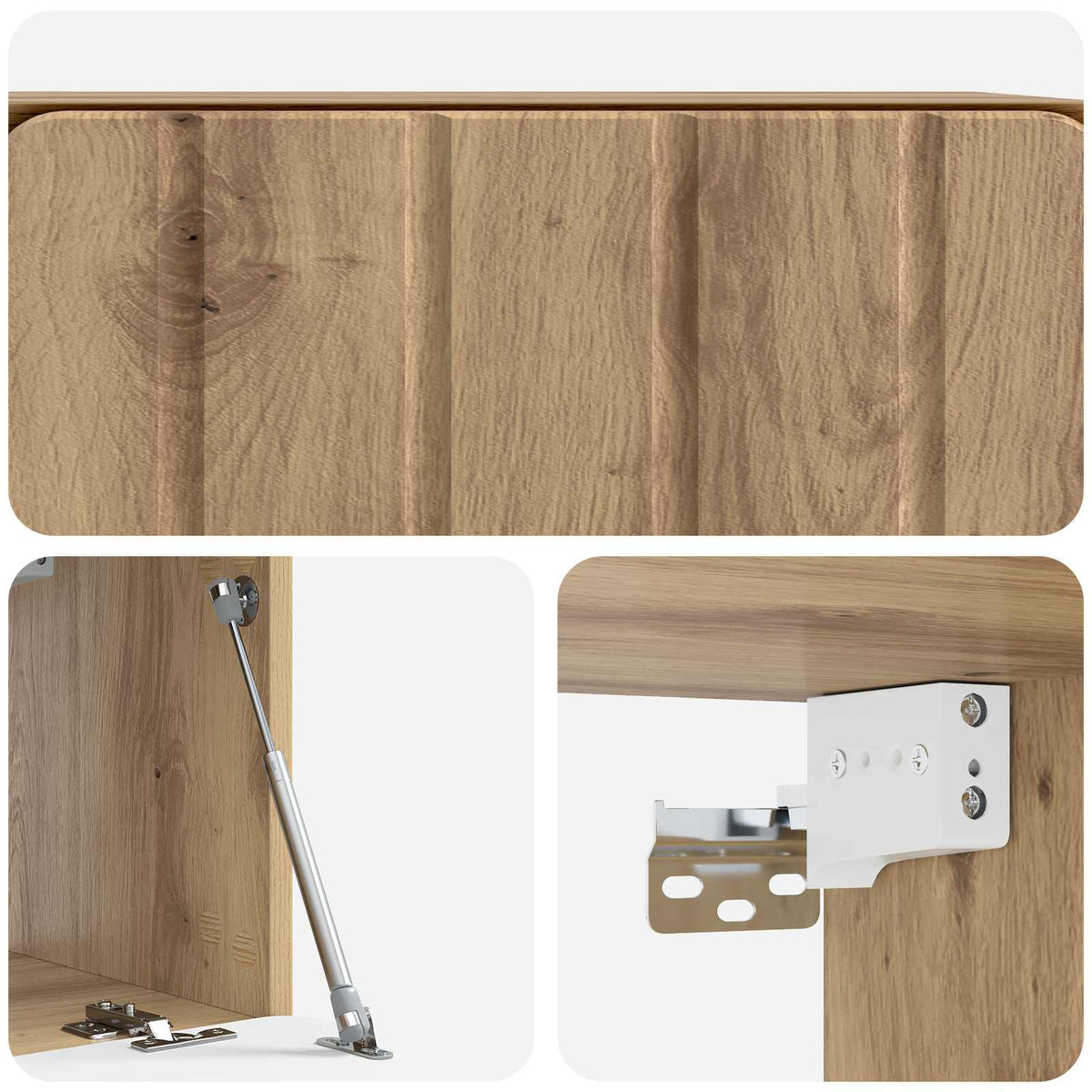 TV ormar za zid 59,5 x 31 x 30 cm Hrast artisan