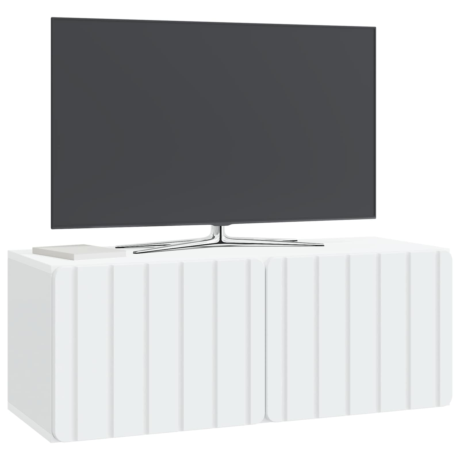 TV ormar za zid Bijela 78,5 x 31 x 30 cm Konstruirano drvo