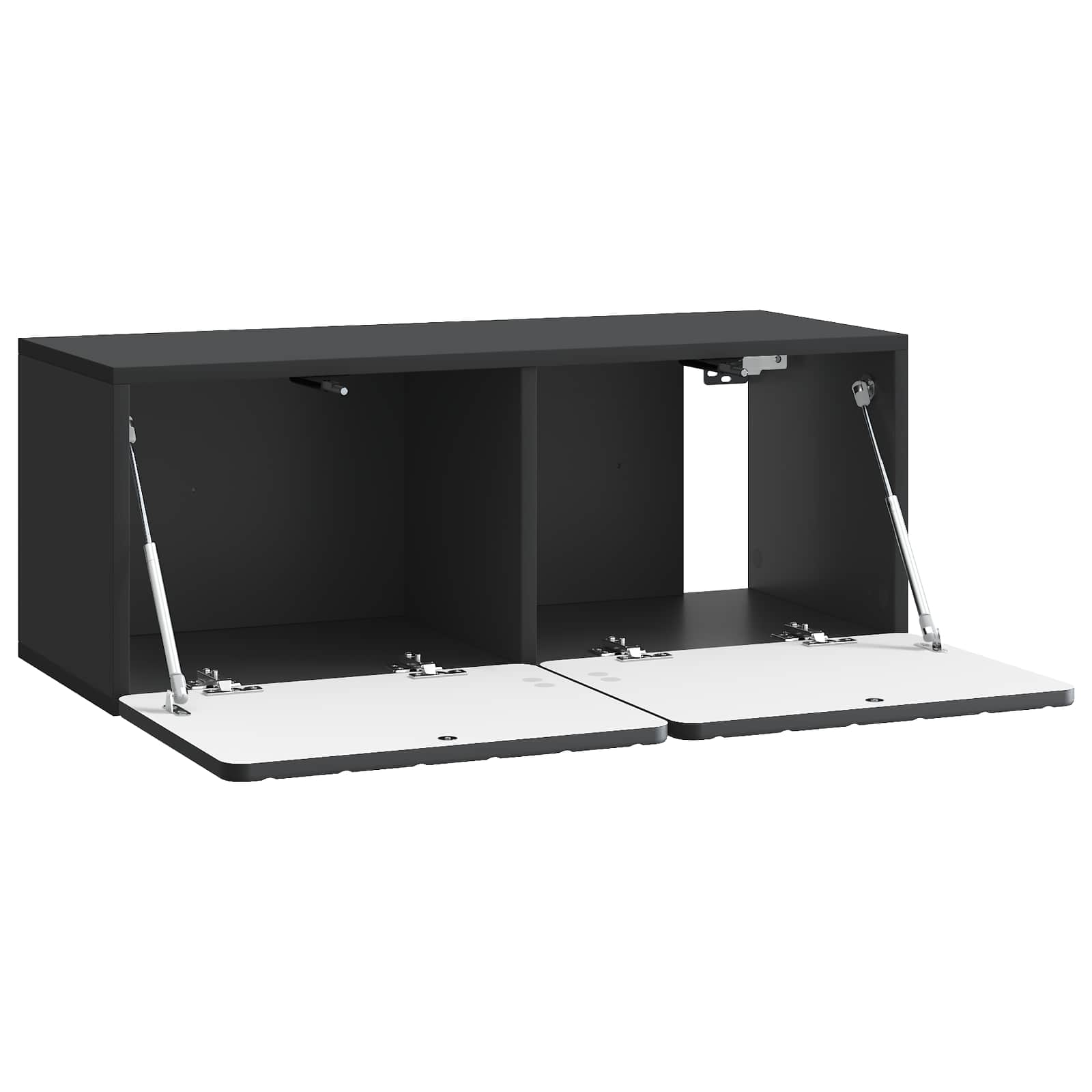 TV ormar za zid Zidne Crna 78,5 x 31 x 30 cm Konstruirano drvo