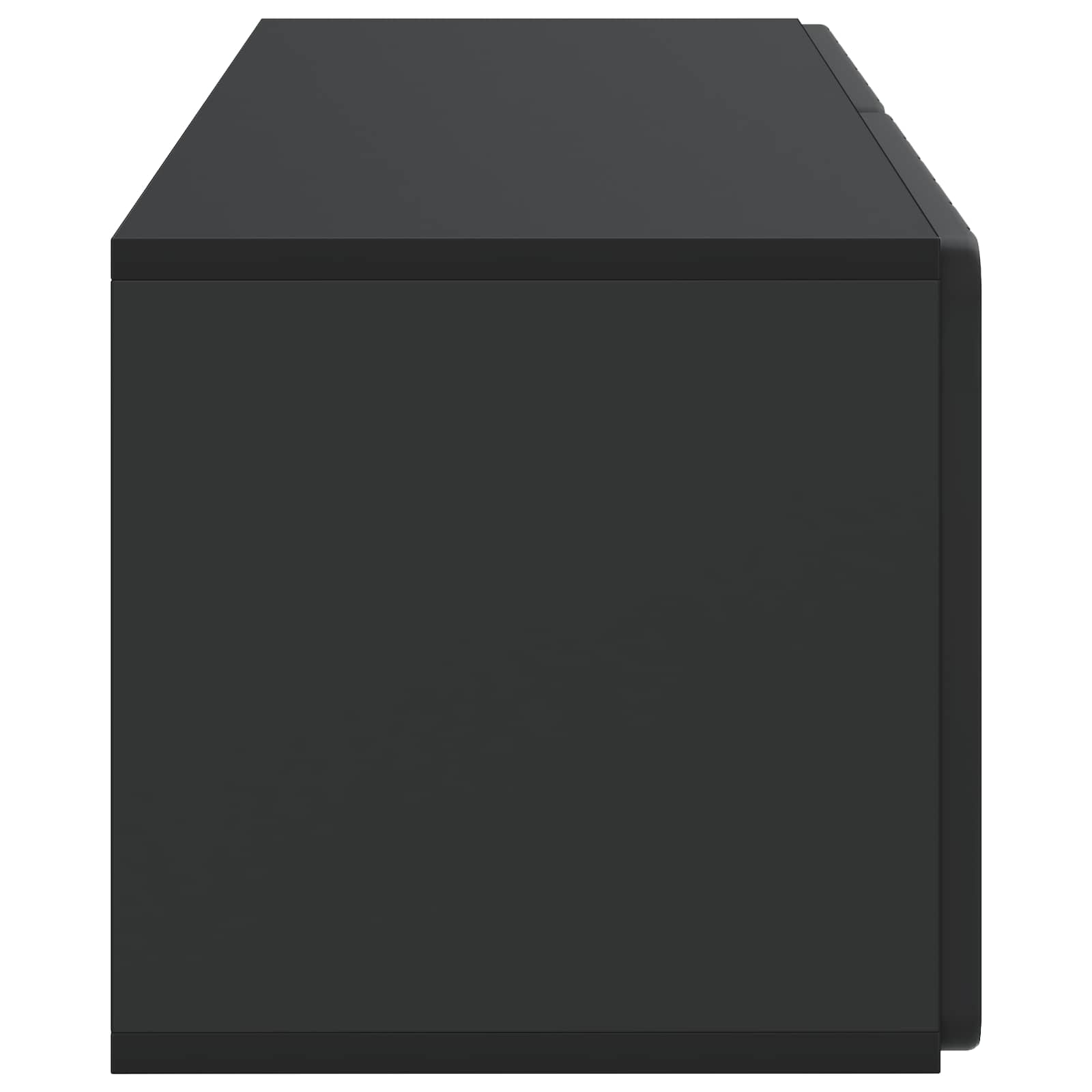 TV ormar za zid Zidne Crna 78,5 x 31 x 30 cm Konstruirano drvo