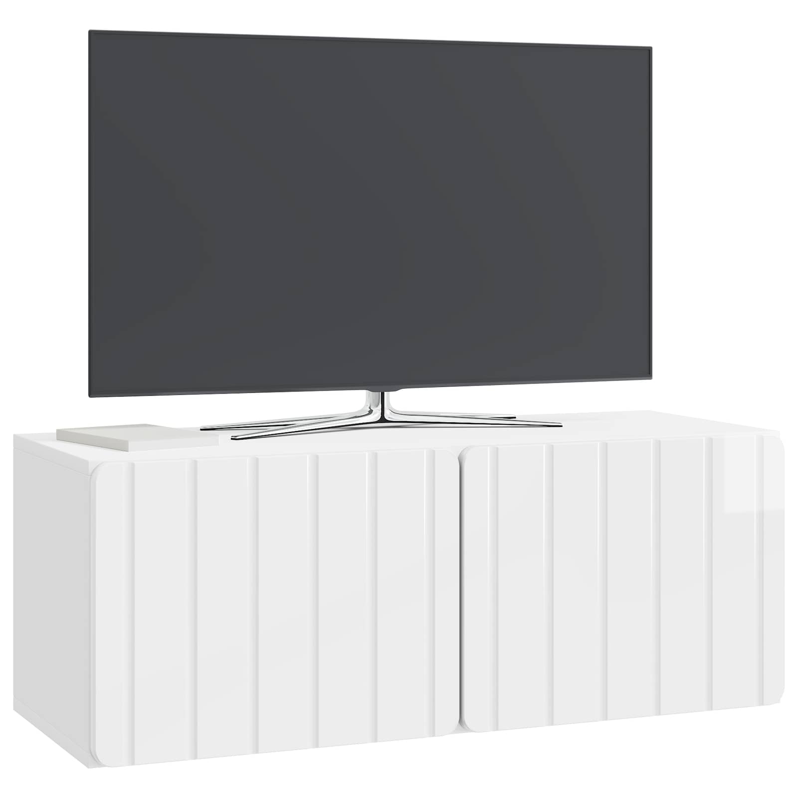 TV ormar za zid 78,5 x 31 x 30 cm Bijela visokog sjaja