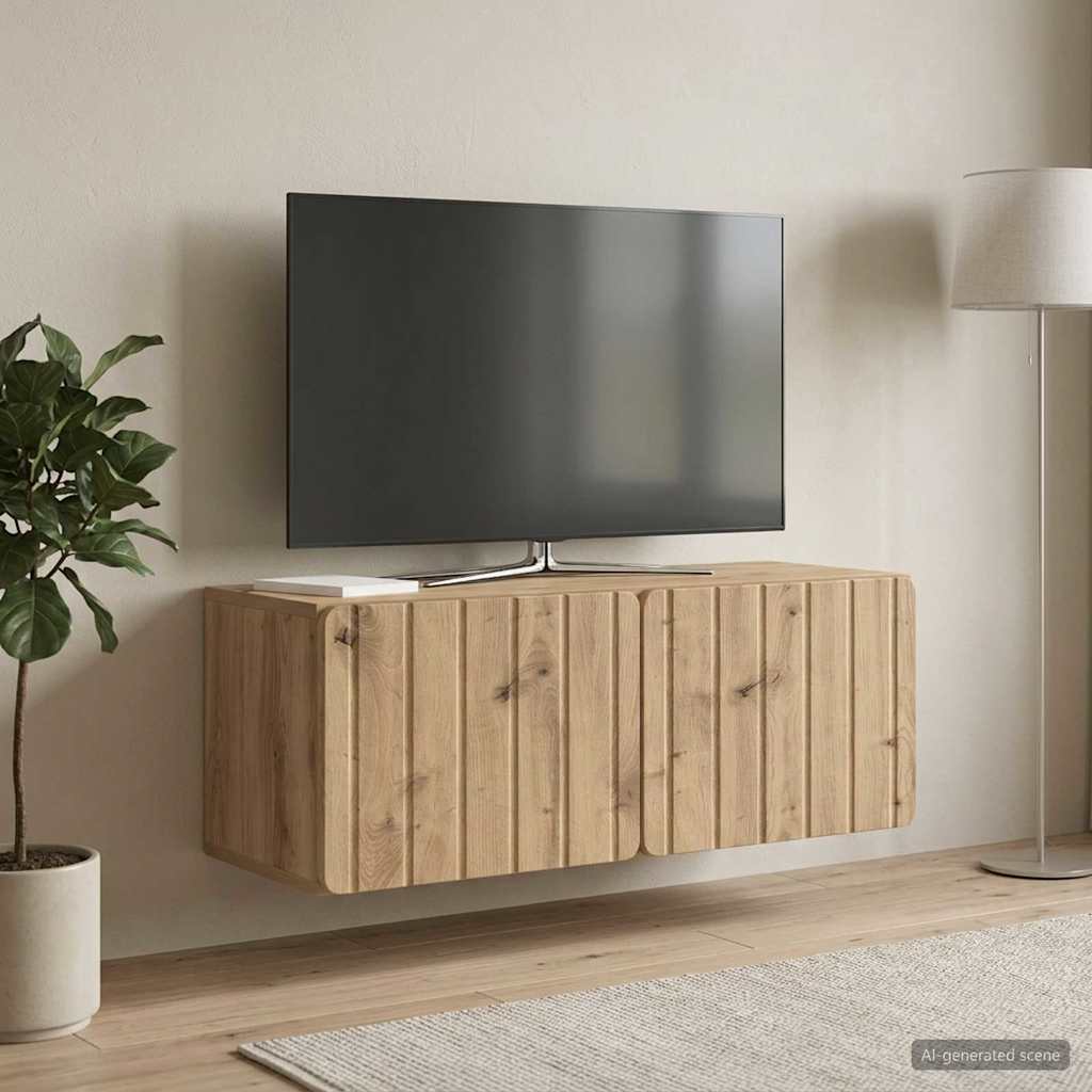 TV ormar za zid 78,5 x 31 x 30 cm Hrast artisan