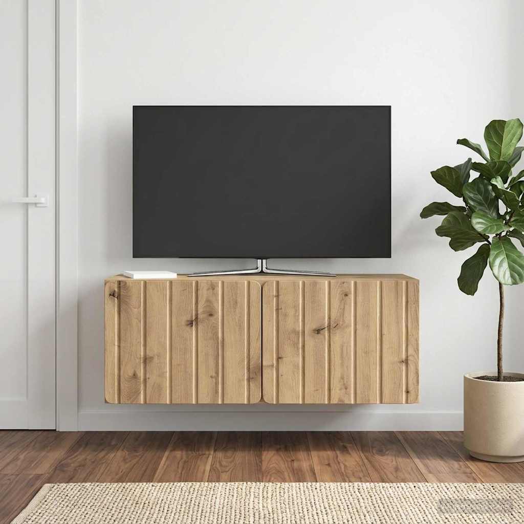 TV ormar za zid 78,5 x 31 x 30 cm Hrast artisan