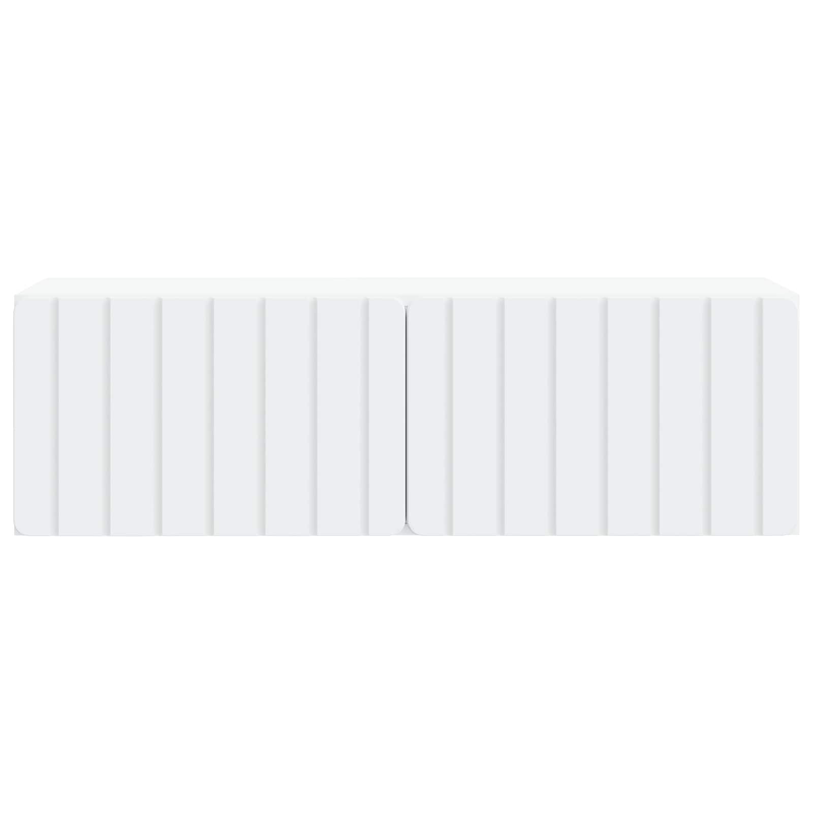 TV ormar za zid Zidne Bijela 98 x 31 x 30 cm Konstruirano drvo
